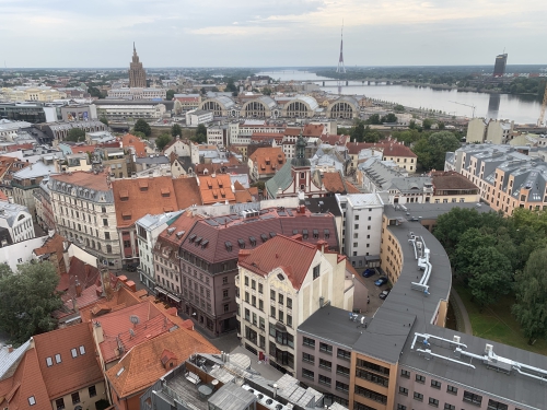 Blick vom 72m hohen Aussichtsturm